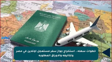 خطوات سهلة.. استخراج جواز سفر مستعجل أونلاين في مصر وتكاليفه والأوراق المطلوبة